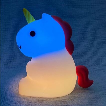 MegaLight - LED RGB Димируем акумулаторен детски докосване лампа MAGGY MAGIC LED/5V
