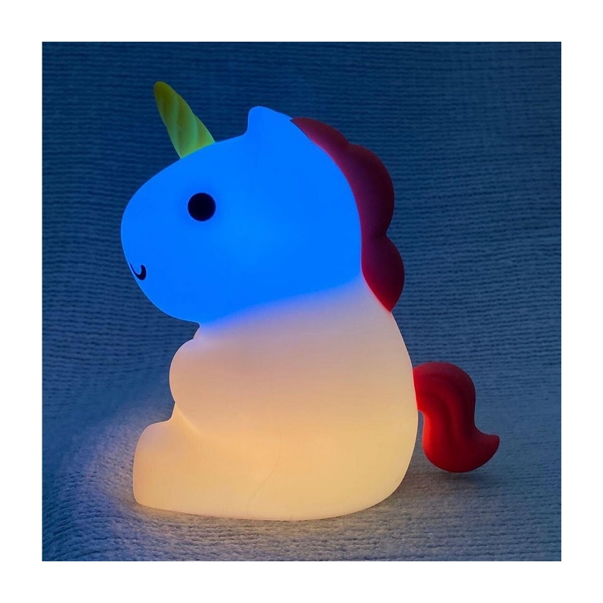 MegaLight - LED RGB Димируем акумулаторен детски докосване лампа MAGGY MAGIC LED/5V