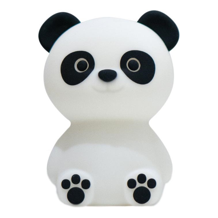 MegaLight - LED RGB Димируем акумулаторен детски докосване лампа PADDY PANDA LED/5V