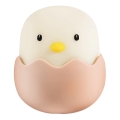 MegaLight - LED RGB регулируема презареждаема детска сензорна лампа EGGY EGG LED/5V