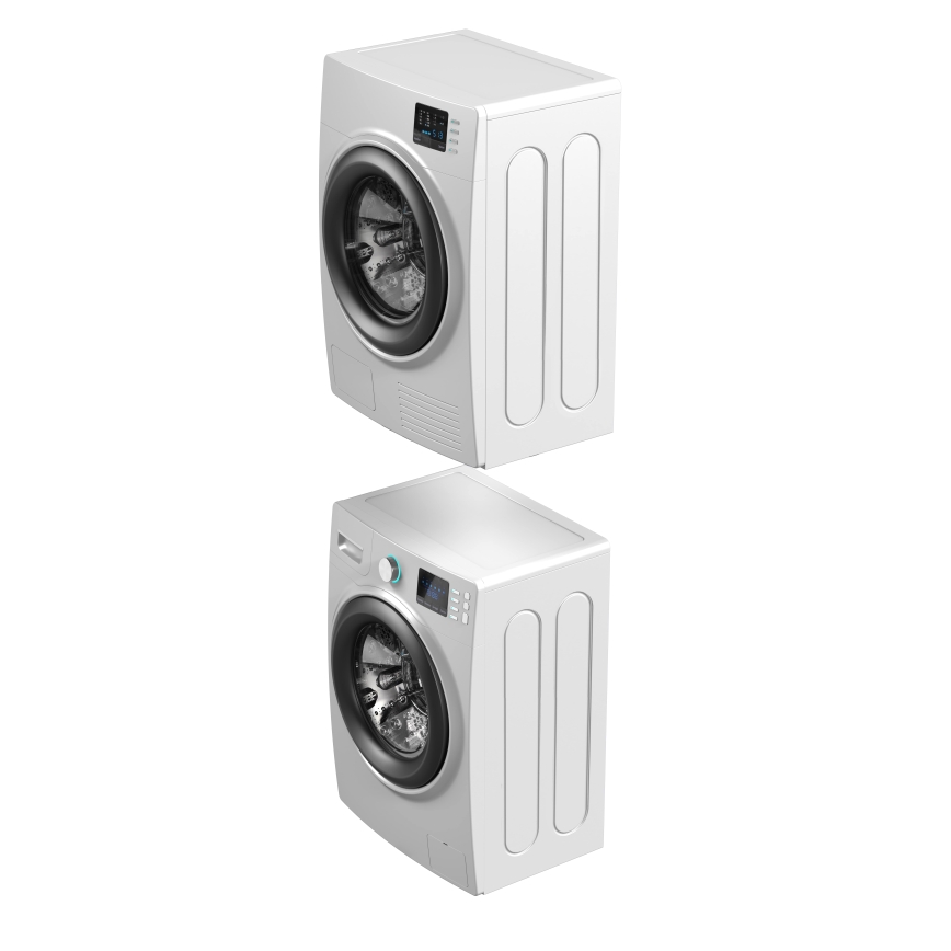 Meliconi 656116 - Междинна поставка за пералня и сушилня 46 см, бяла