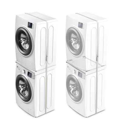 Meliconi 656116 - Междинна поставка за пералня и сушилня 46 см, бяла