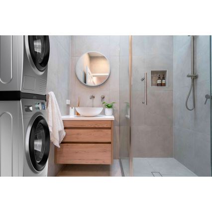 Meliconi 656138 - Междинна проставка за пералня и сушилня 70 см черна