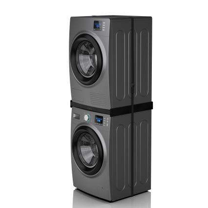 Meliconi 656138 - Междинна проставка за пералня и сушилня 70 см черна