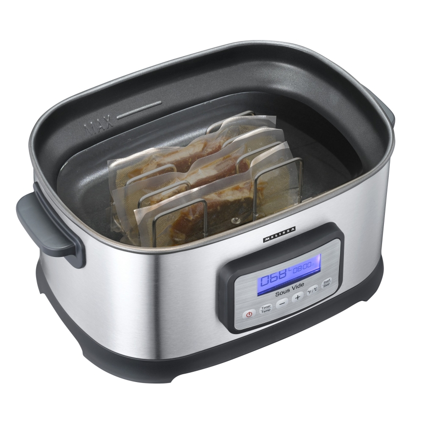 Melissa - Sous-vide уред 6 л 520W/230V неръждаема стомана