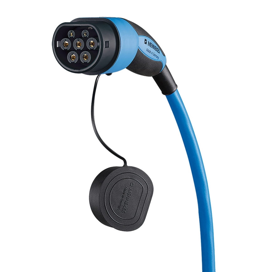 Mennekes - Кабел за зареждане на електромобили тип 2 7,5 м 22kW 32A IP44