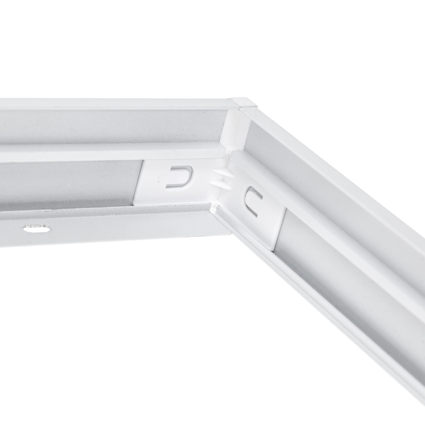 Метална рамка за инсталация на LED панели 1200x300 мм бяла