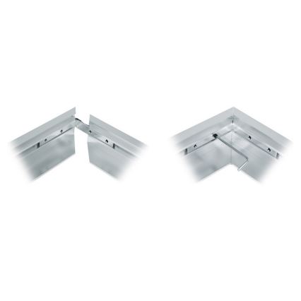 Метална рамка за монтаж върху LED панели ZEUS 1195x595мм
