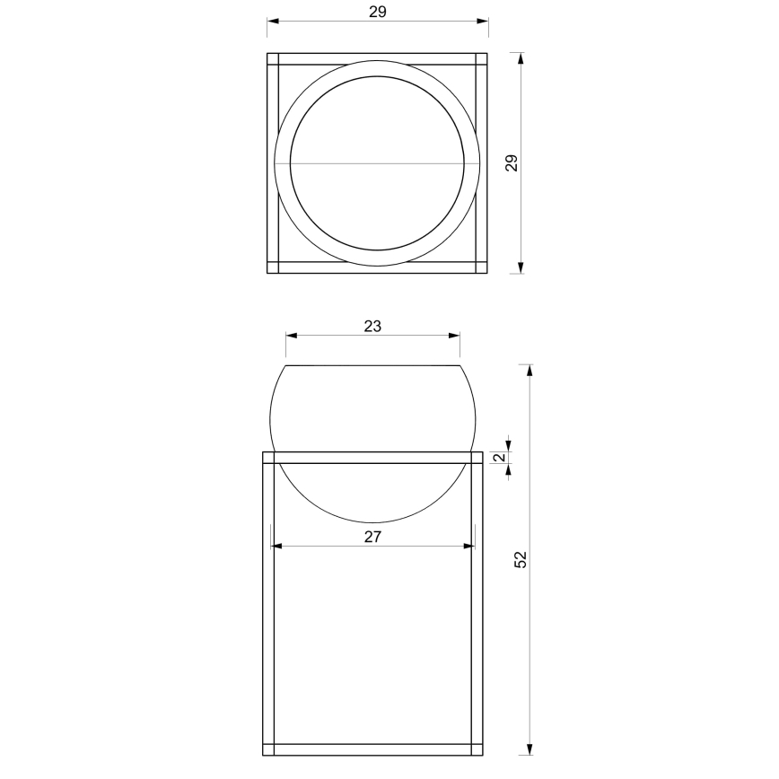 Метална стойка за цветя със саксия 51,3x29 см черен/златист