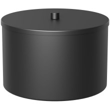 Метална кутия за съхранение 12x17,5 см черна
