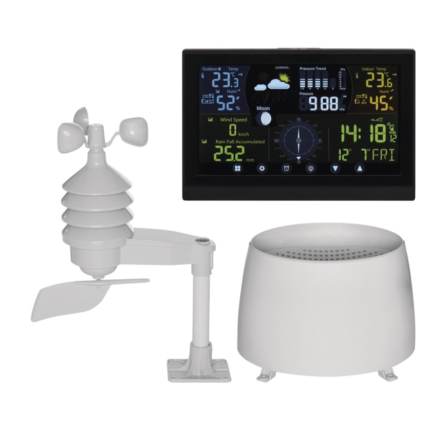 Метеорологична станция безжичен 5V/3×AAA + 4xAA