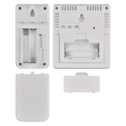 Метеостанция 5V 2xAAA + 2xAAA черна