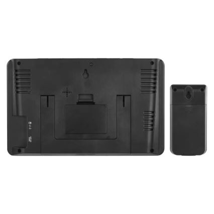Метеорологична станция с LCD дисплей GoSmart 230V/3xAAA + 2×AAA Wi-Fi Tuya черна