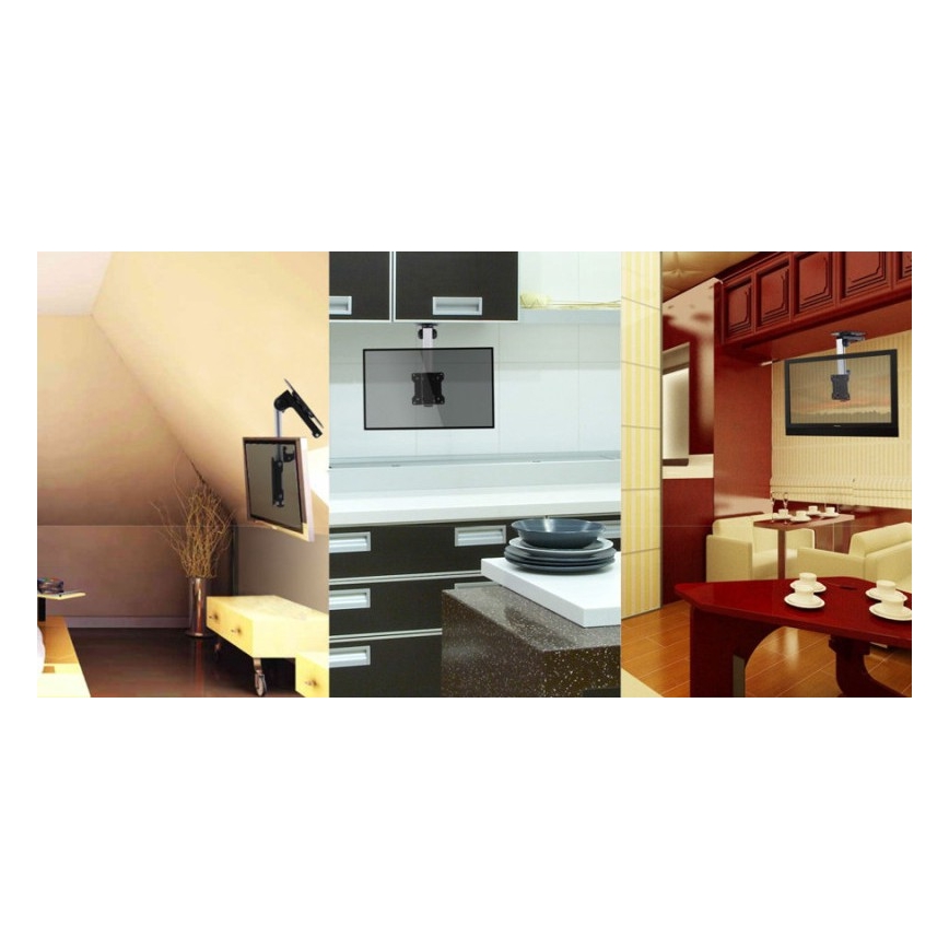 MK FLORIA MKF-17DS220 - Таванен държач за телевизор 46 черен