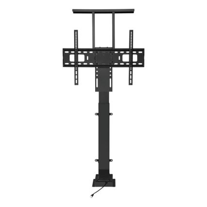 MK FLORIA MKF-19DM648 - Подова стойка за телевизор 37-65 черен SCHUKO + дистанционно управление