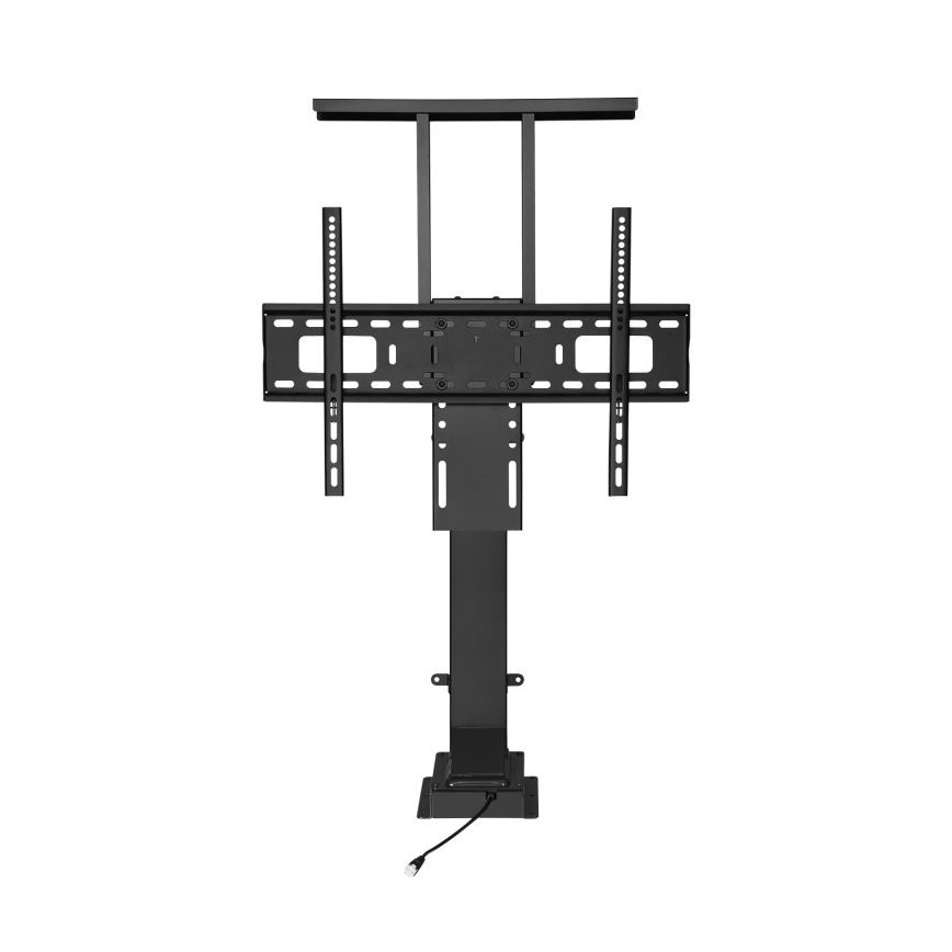 MK FLORIA MKF-19DM648 - Подова стойка за телевизор 37-65 черен SCHUKO + дистанционно управление