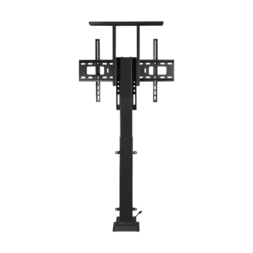 MK FLORIA MKF-19DM648 - Подова стойка за телевизор 37-65 черен SCHUKO + дистанционно управление