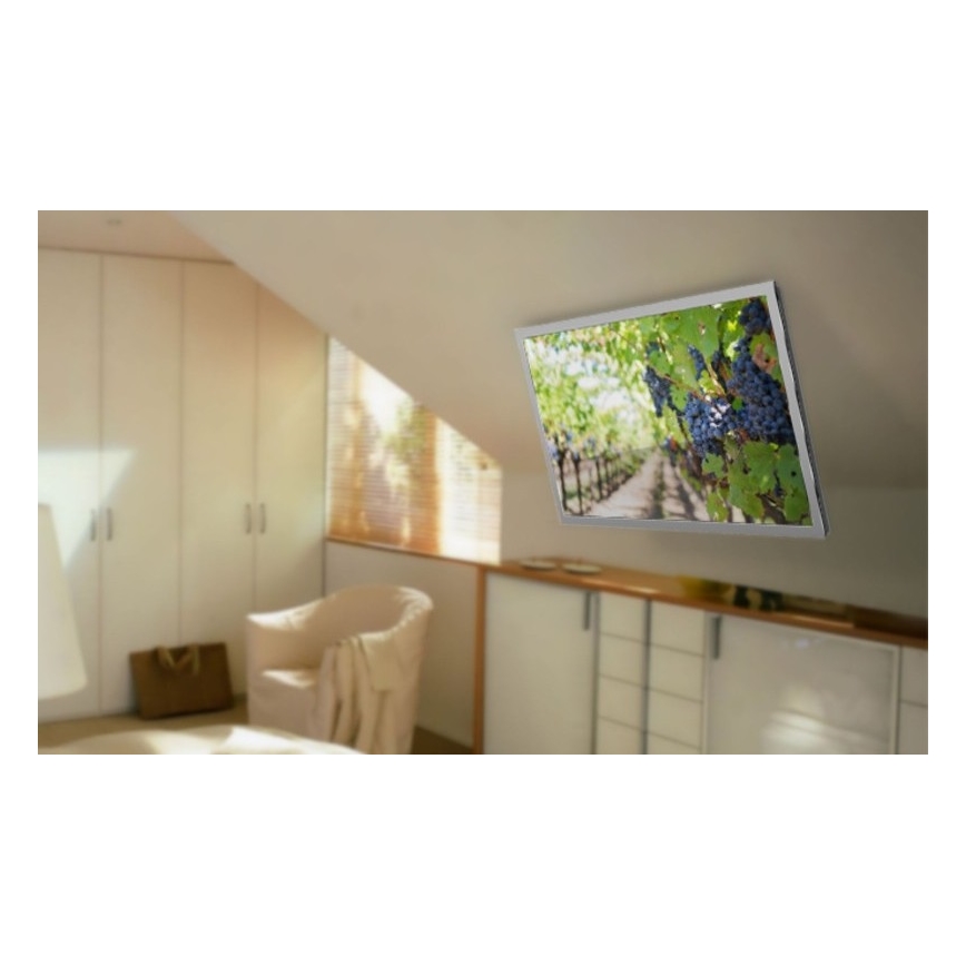 MK FLORIA MKF-20DM444 - Интелигентен таванен държач за телевизор 55 черен Wi-Fi TUYA + дистанционно управление