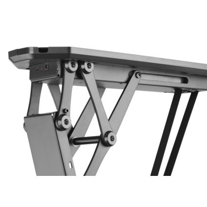 MK FLORIA MKF-20DM444 - Интелигентен таванен държач за телевизор 55 черен Wi-Fi TUYA + дистанционно управление