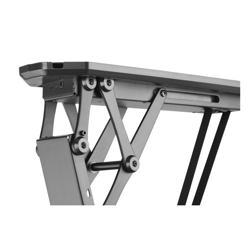 MK FLORIA MKF-20DM444 - Интелигентен таванен държач за телевизор 55 черен Wi-Fi TUYA + дистанционно управление