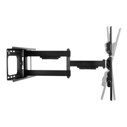 MK FLORIA MKF-20DP646 - Стенна стойка за телевизор с шарнир 80" черен