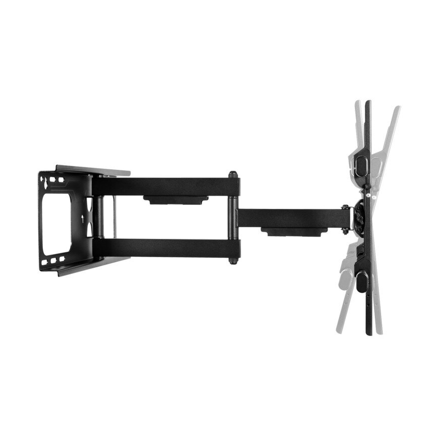 MK FLORIA MKF-20DP646 - Стенна стойка за телевизор с шарнир 80" черен