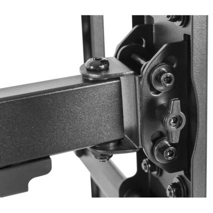 MK FLORIA MKF-20DP646 - Стенна стойка за телевизор с шарнир 80 черен