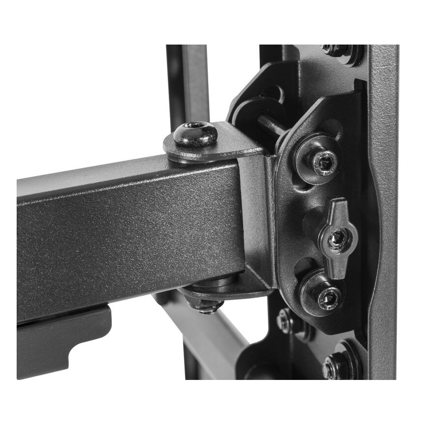 MK FLORIA MKF-20DP646 - Стенна стойка за телевизор с шарнир 80 черен