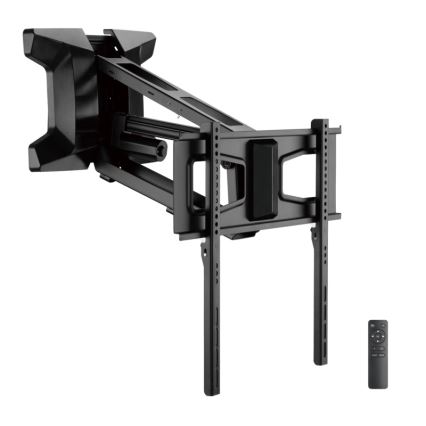 MK FLORIA MKF-21DM647 - Настенна стойка за телевизор с шарнир 70 черна + дистанционно управление