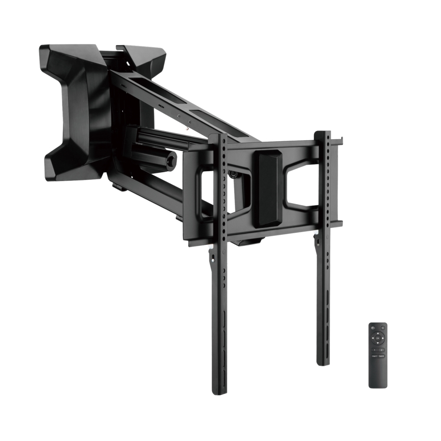 MK FLORIA MKF-21DM647 - Настенна стойка за телевизор с шарнир 70 черна + дистанционно управление