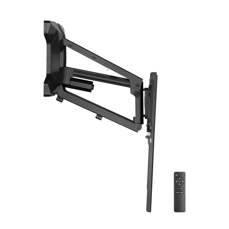 MK FLORIA MKF-21DM647 - Настенна стойка за телевизор с шарнир 70 черна + дистанционно управление