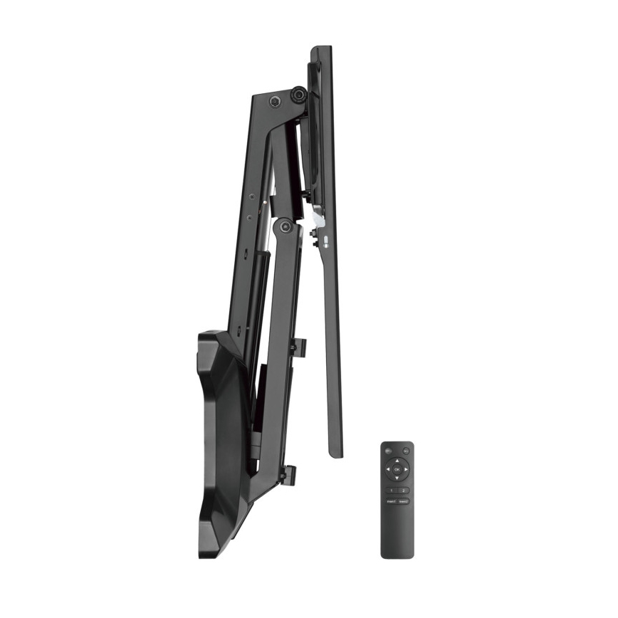 MK FLORIA MKF-21DM647 - Настенна стойка за телевизор с шарнир 70 черна + дистанционно управление