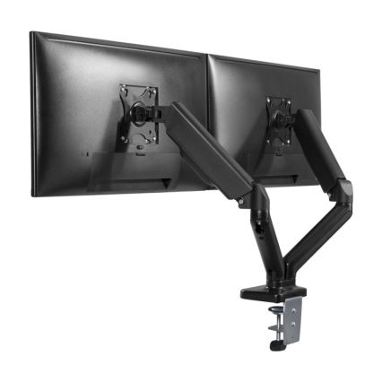 MK FLORIA MKF-21DP113S2 - Регулируем държач за два 32 монитора, черен
