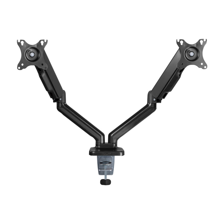 MK FLORIA MKF-21DP113S2 - Регулируем държач за два 32 монитора, черен
