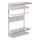 MK FLORIA MKF-21MG01W - Магнитен органайзер  46,5x34 см бял