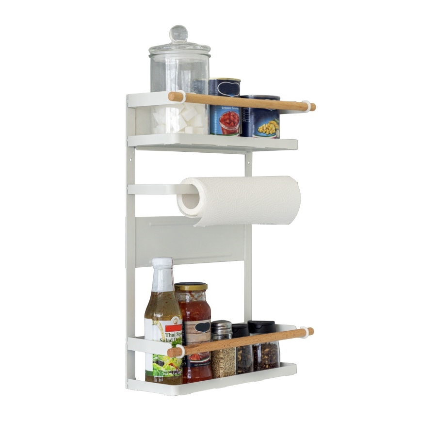 MK FLORIA MKF-21MG01W - Магнитен органайзер  46,5x34 см бял