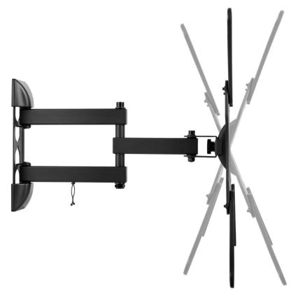 MK FLORIA MKF-23DP444 - Стенна стойка за телевизор с шарнир 65" черен