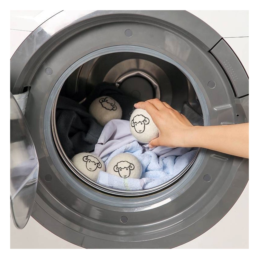 MK FLORIA MKF-23DRY03 - Вълнени топки за сушилня 3 бр.