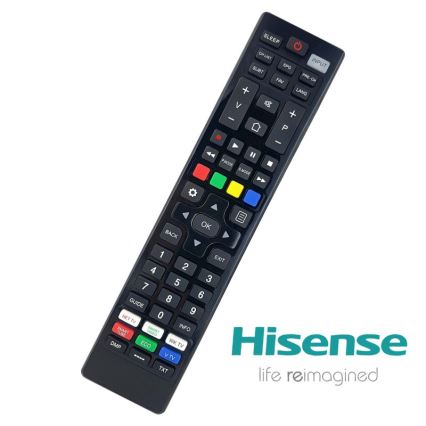 MK FLORIA Superior + д.у. UNI TV Hisense - Резервно дистанционно управление за TV brand HISENSE 2xAAA