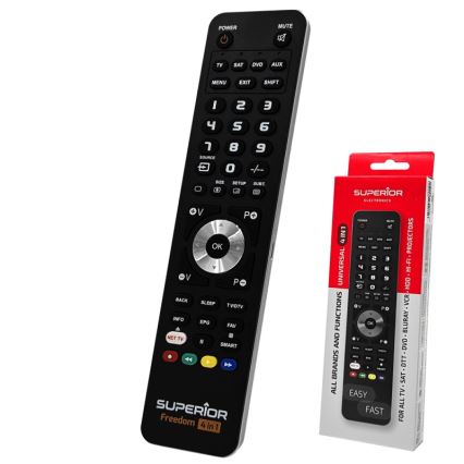 MK FLORIA Superior FREEDOM 4в1 USB - Дистанционно управление 4в1 USB 2xAAA