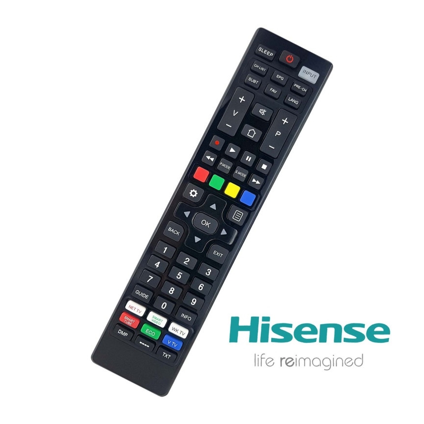 MK FLORIA Superior RC UNI TV Hisense - Резервно дистанционно управление за телевизори HISENSE