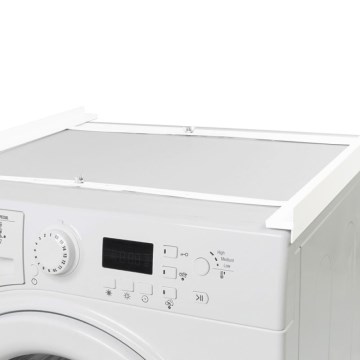 MK FLORIA Superior Tower Slim - Междинен модул за пералня и сушилня, 66 см, бял