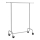 Мобилна стойка за дрехи JEAN, сребриста