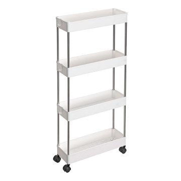 Мобилна количка за съхранение MARGE бяла