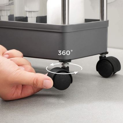 Мобилна количка за съхранение MARGE, сива