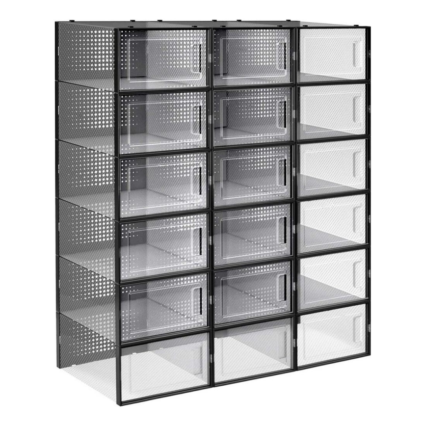 Модулен регал с отделения BOXIFY, черен