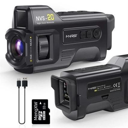 Монокуляр с нощно виждане 6x25 2000 mAh