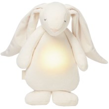 Moonie 4552MOO - Детска малка нощна лампа зайче кремава