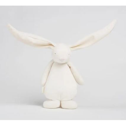 Moonie - Детска малка нощна лампа зайче, кремав