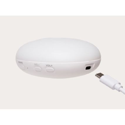 Moonie - Играчка за приспиване с мелодия и светлина, тюлен, органичен сив